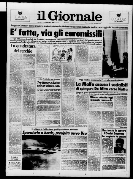 Il giornale : quotidiano del mattino